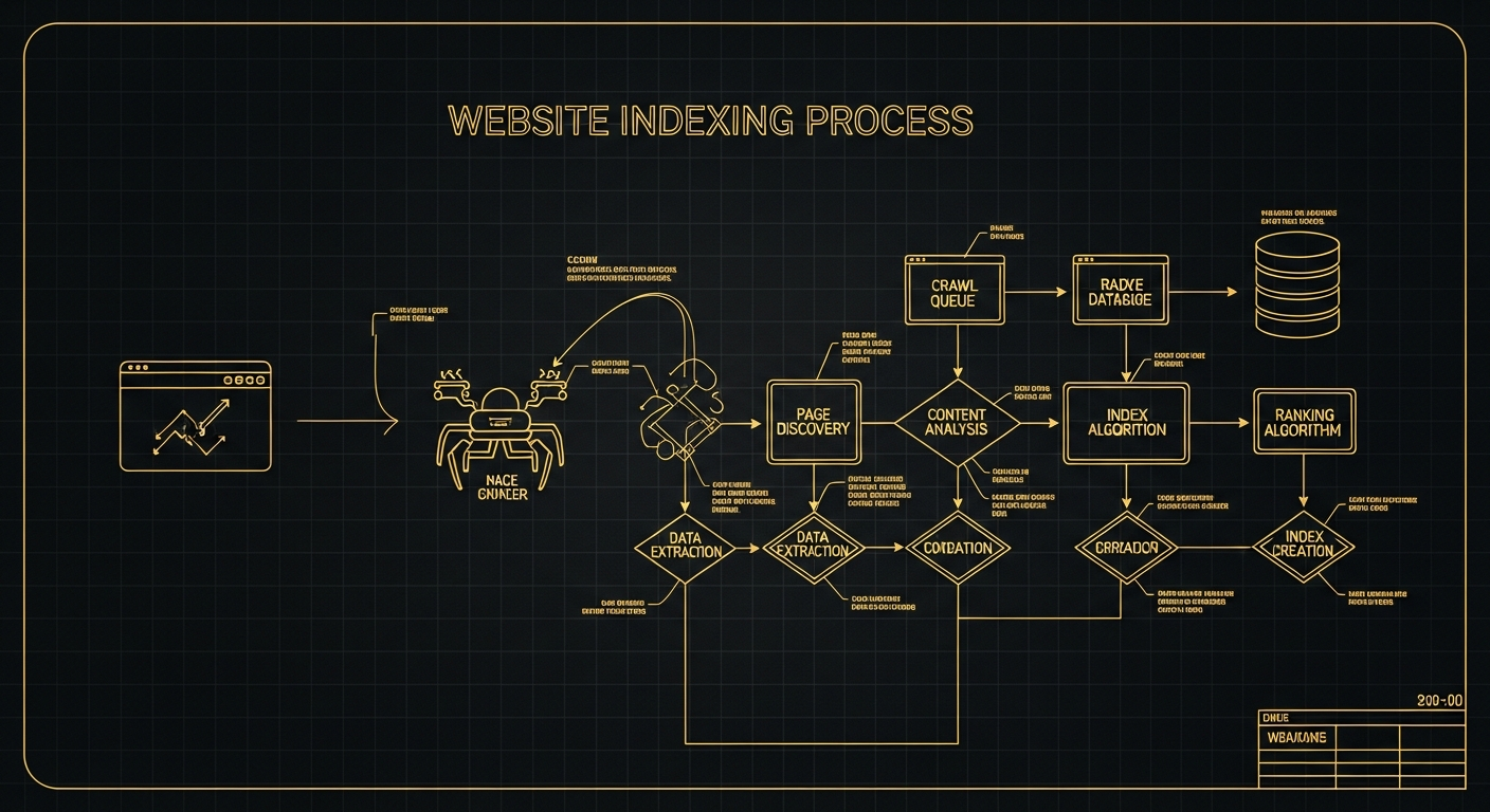 Technical flow diagram showing how SSR/SSG delivers complete HTML to crawlers